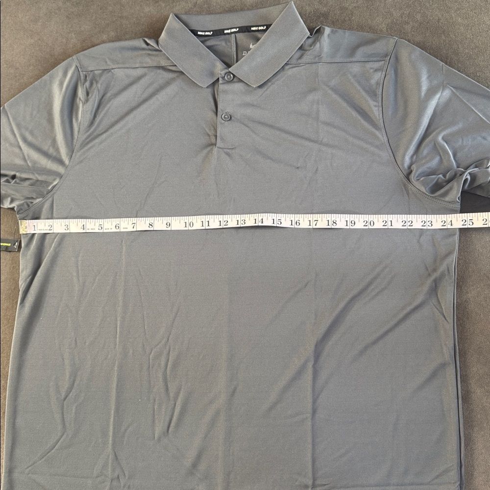 Nike Men’s Golf Polo Shirt Gray Short Sleeve Size XL Standard Fit 891881-021 NWT - Picture 11 of 13